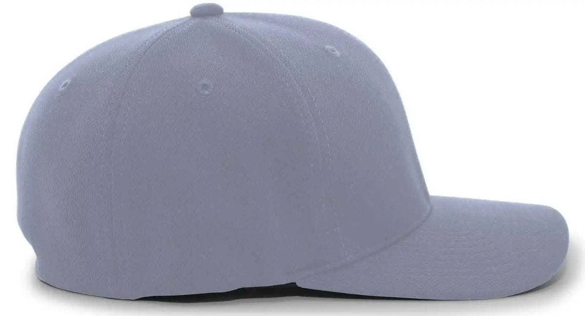 Pacific Headwear 487f P-tec Performance Flexfit Cap - Silver