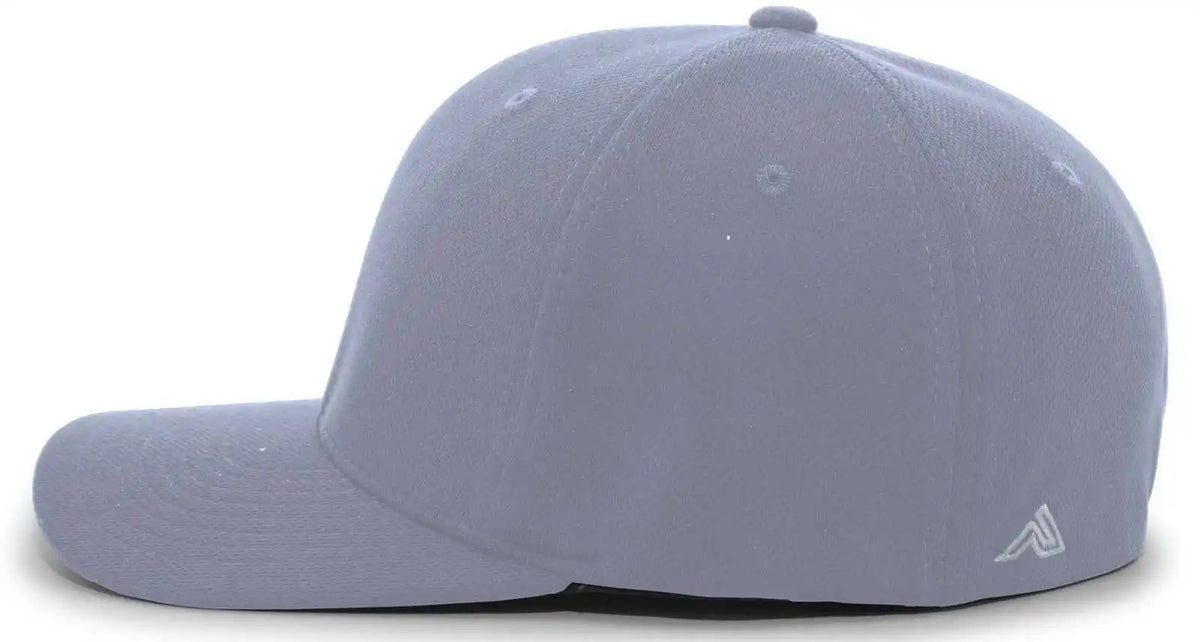 Pacific Headwear 487f P-tec Performance Flexfit Cap - Silver
