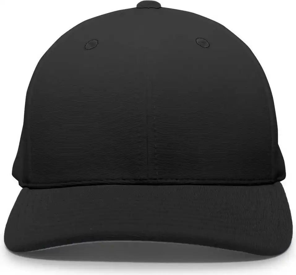 Pacific Headwear 498f M2 Performance Flexfit Cap - Black - 6 1/2’’ - 7’’