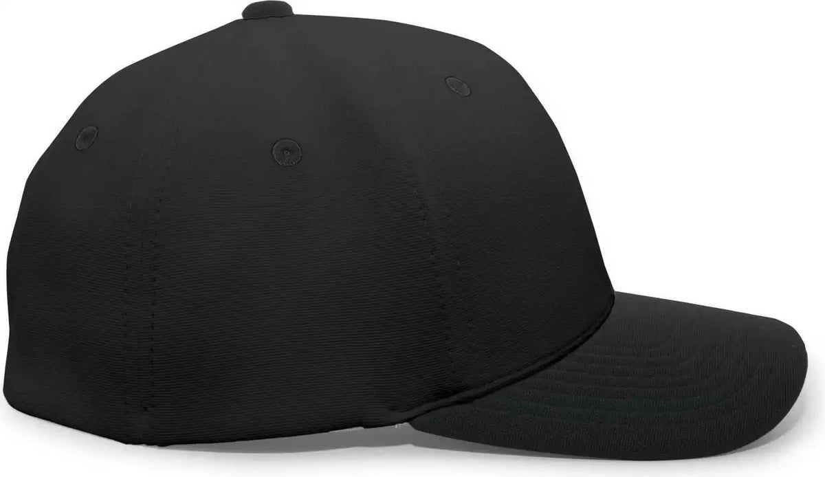 Pacific Headwear 498f M2 Performance Flexfit Cap Black