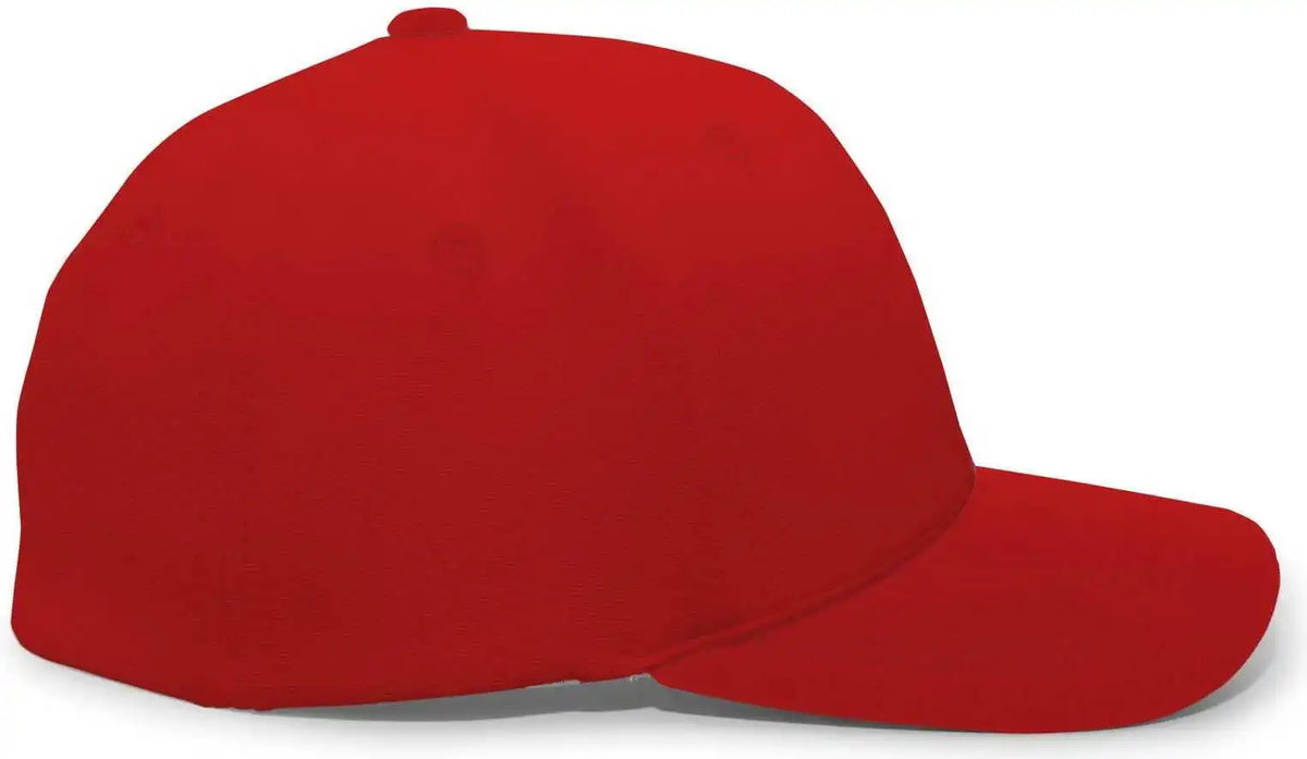 Pacific Headwear 498f M2 Performance Flexfit Cap - Cardinal