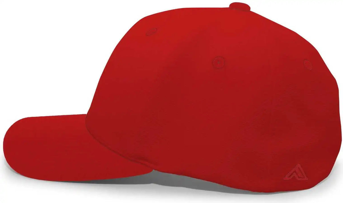 Pacific Headwear 498f M2 Performance Flexfit Cap - Cardinal