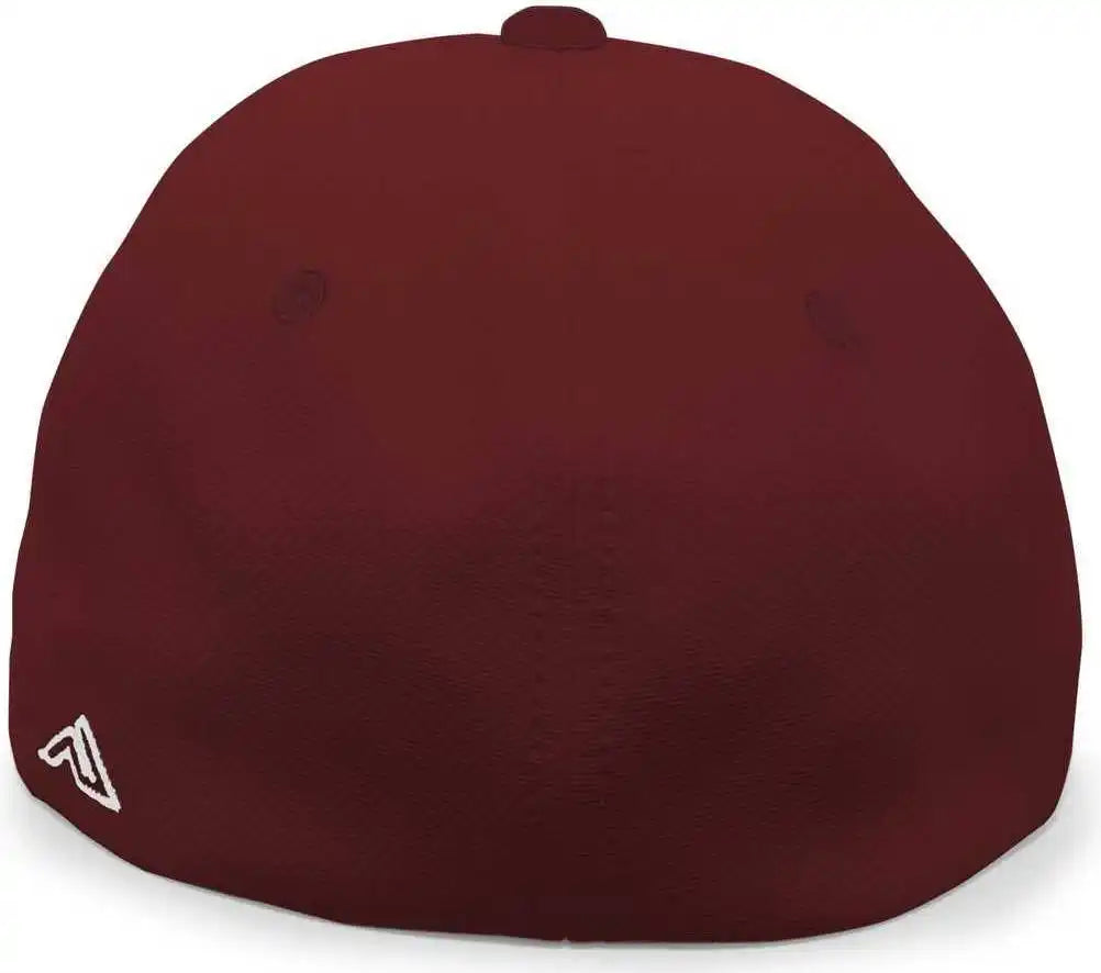 Pacific Headwear 498f M2 Performance Flexfit Cap - Maroon