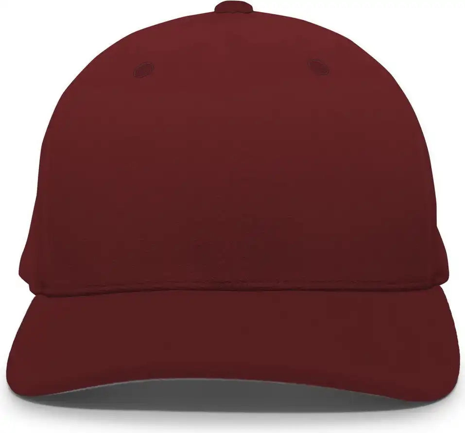 Pacific Headwear 498f M2 Performance Flexfit Cap - Maroon - 6 1/2’’ - 7’’
