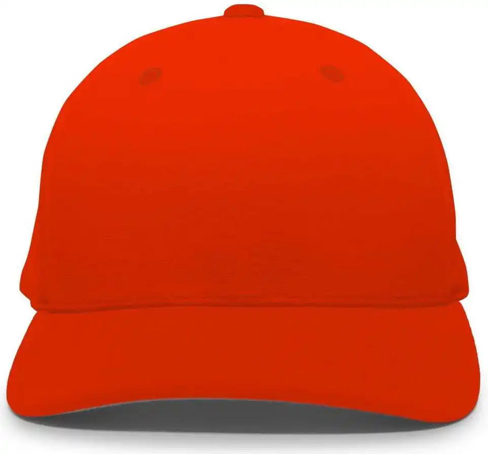 Pacific Headwear 498f M2 Performance Flexfit Cap - Orange - 6 1/2’’ - 7’’