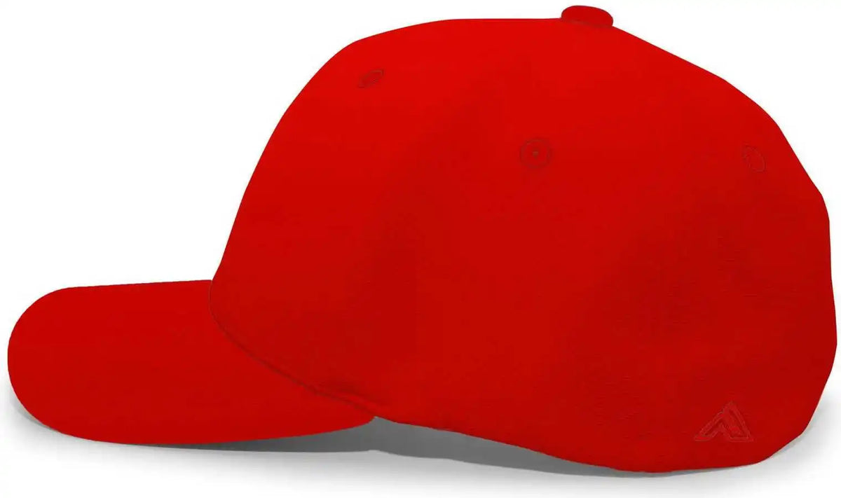 Pacific Headwear 498f M2 Performance Flexfit Cap Red