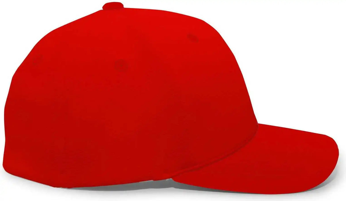 Pacific Headwear 498f M2 Performance Flexfit Cap Red