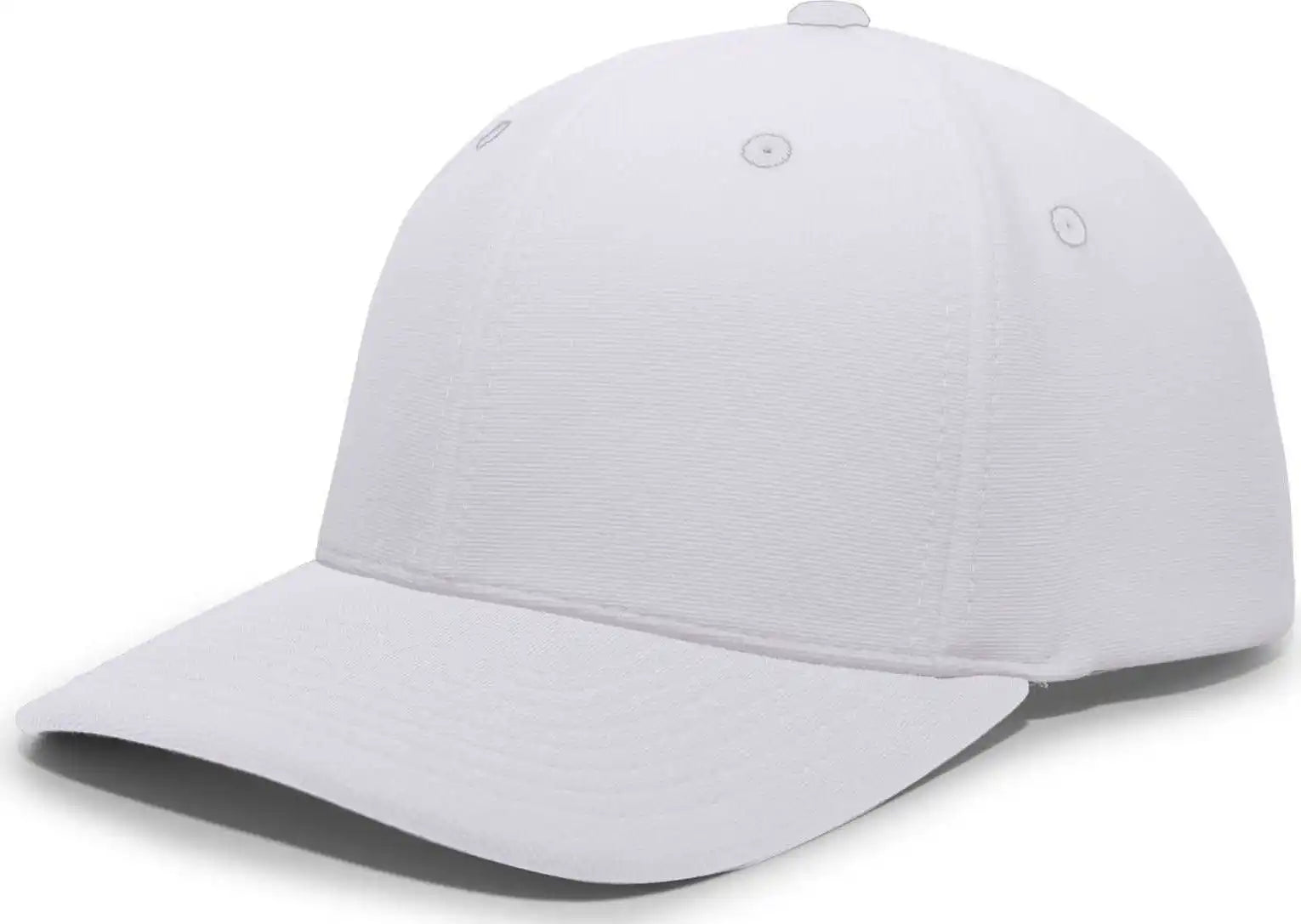 Pacific Headwear 498f M2 Performance Flexfit Cap - Silver - Light Gray / 6 1/2’’ - 7’’