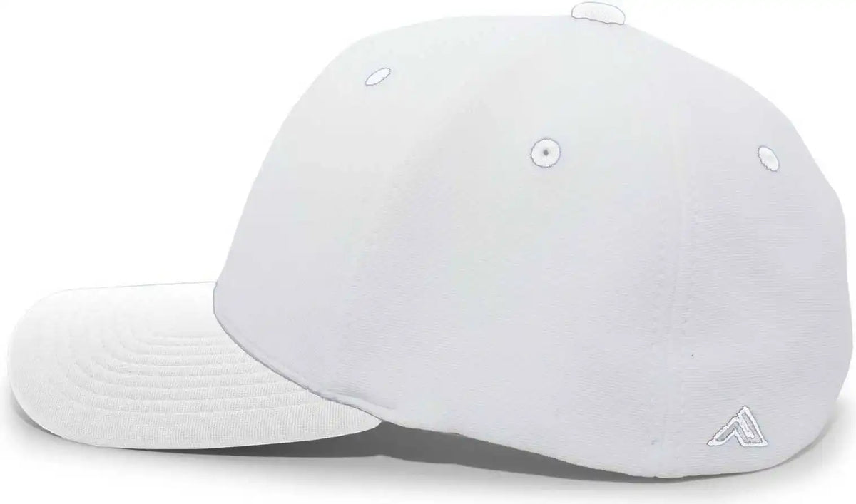 Pacific Headwear 498f M2 Performance Flexfit Cap White