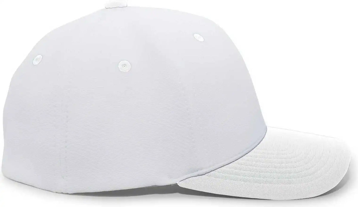 Pacific Headwear 498f M2 Performance Flexfit Cap White