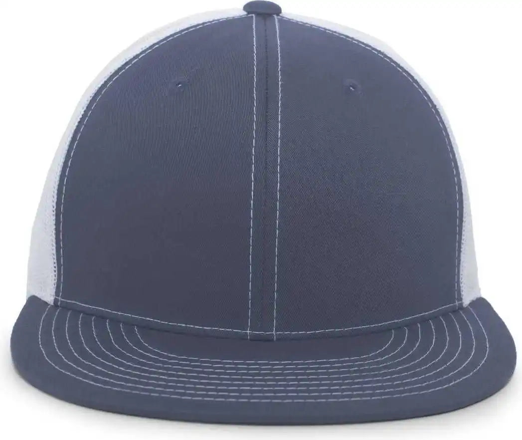 Pacific Headwear 4d3 d Series Trucker Snapback Cap Graphite White / 7’’ 7 7/8’’