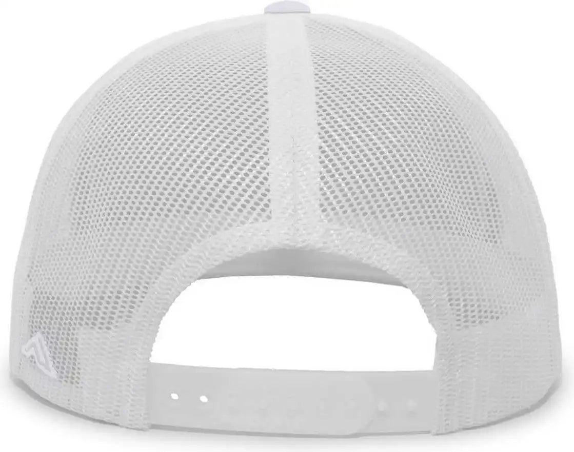 Pacific Headwear 4d3 d Series Trucker Snapback Cap Silver / 7’’ 7 7/8’’