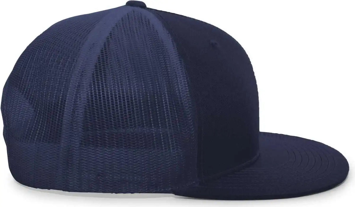 Pacific Headwear 4d3 Trucker d Series Snapback Cap Navy / 7’’ 7 7/8’’
