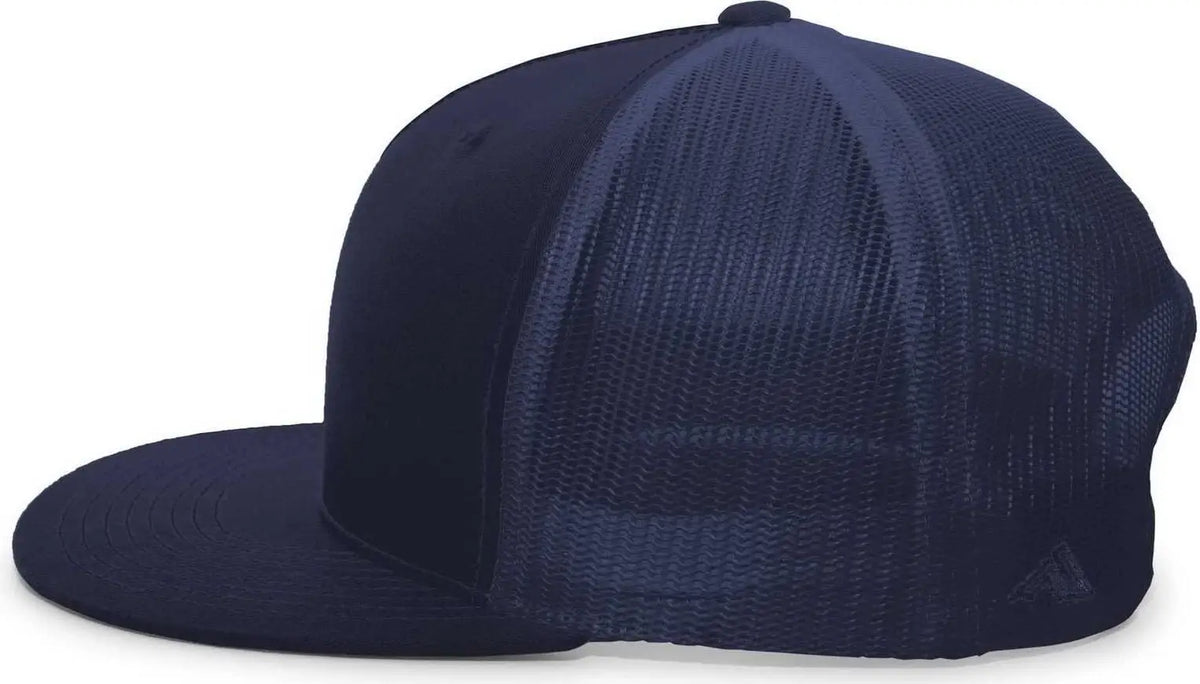 Pacific Headwear 4d3 Trucker D-series Snapback Cap - Navy