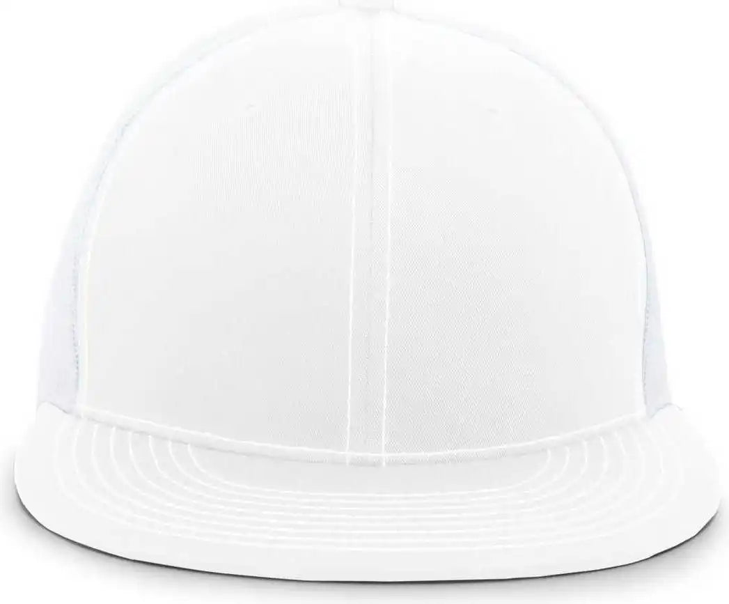 Pacific Headwear 4d3 Trucker d Series Snapback Cap White / 7’’ 7 7/8’’