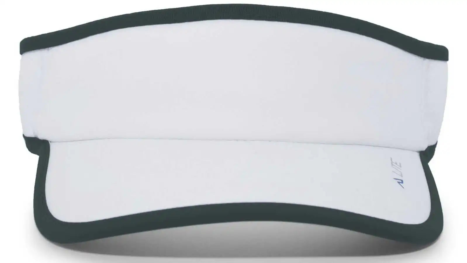 Pacific Headwear 510v Lite Series All-sport Active Visor - White Dark Green - 7’’ - 7 7/8’’