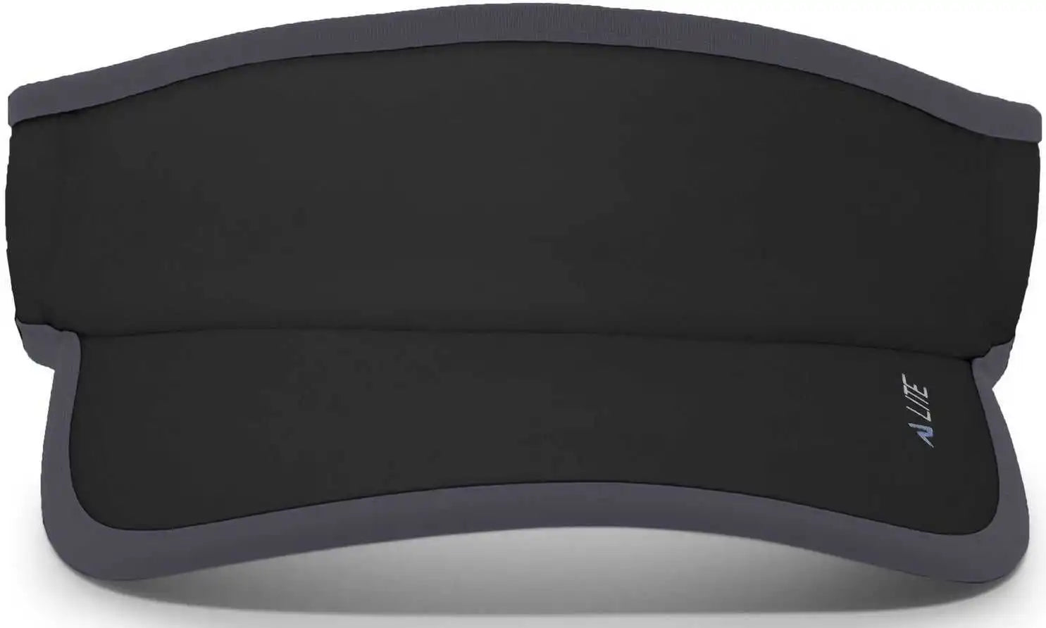 Pacific Headwear 510v Performance Hook-and-loop Visor - Black Graphite - Dark Gray / 7’’ - 7 7/8’’