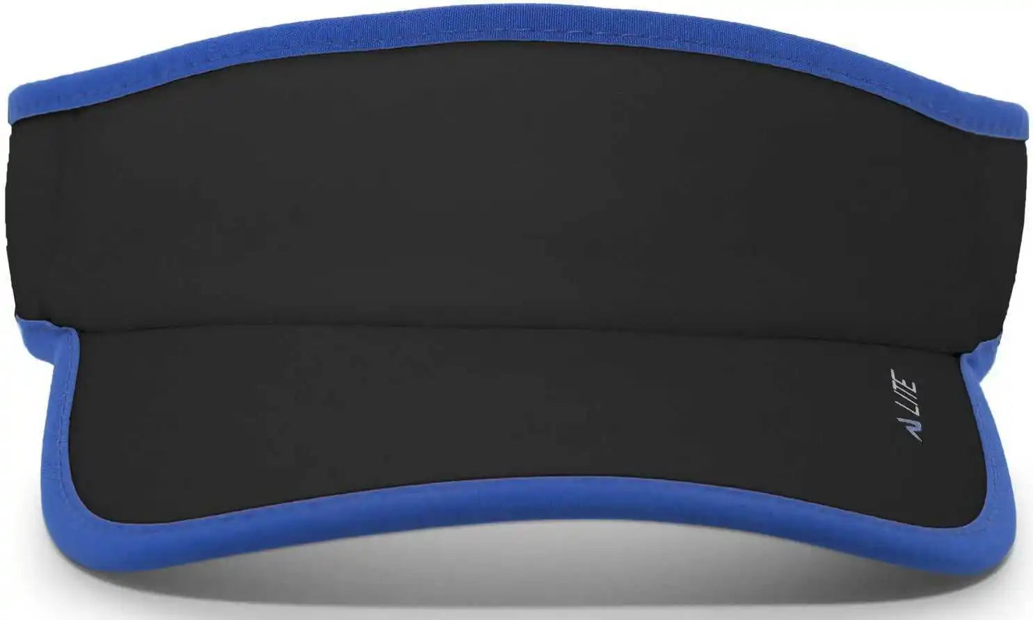 Pacific Headwear 510v Performance Hook and Loop Visor Black Royal / 7’’ 7 7/8’’