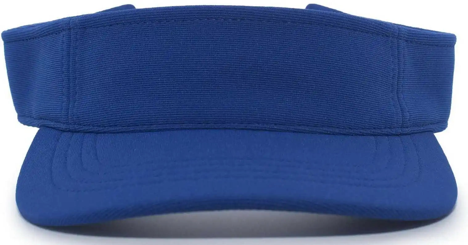Pacific Headwear 598v M2 Performance Hook and Loop Visor Royal / 7’’ 7 7/8’’