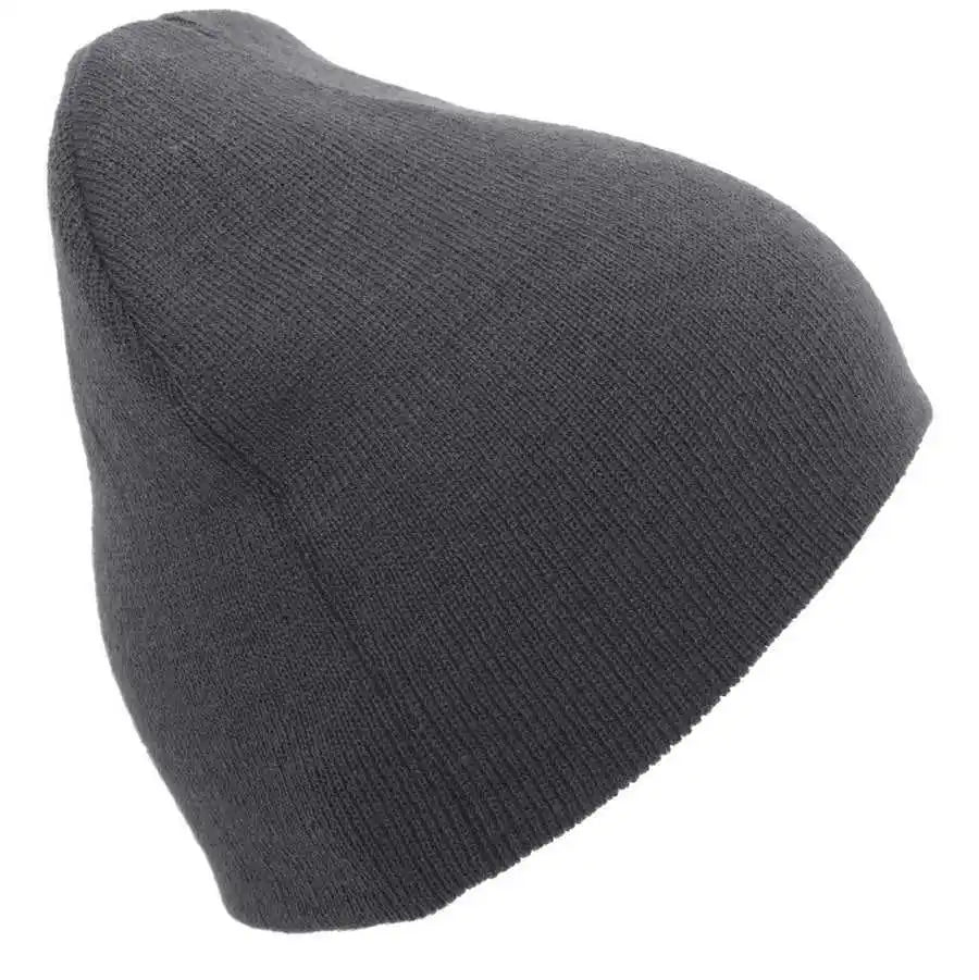 Pacific Headwear 601k Basic Knit Beanie Graphite / 7’’ 7 7/8’’