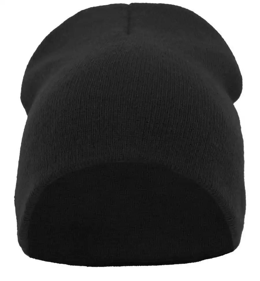 Pacific Headwear 601k Knit Beanie Black / 7’’ 7 7/8’’