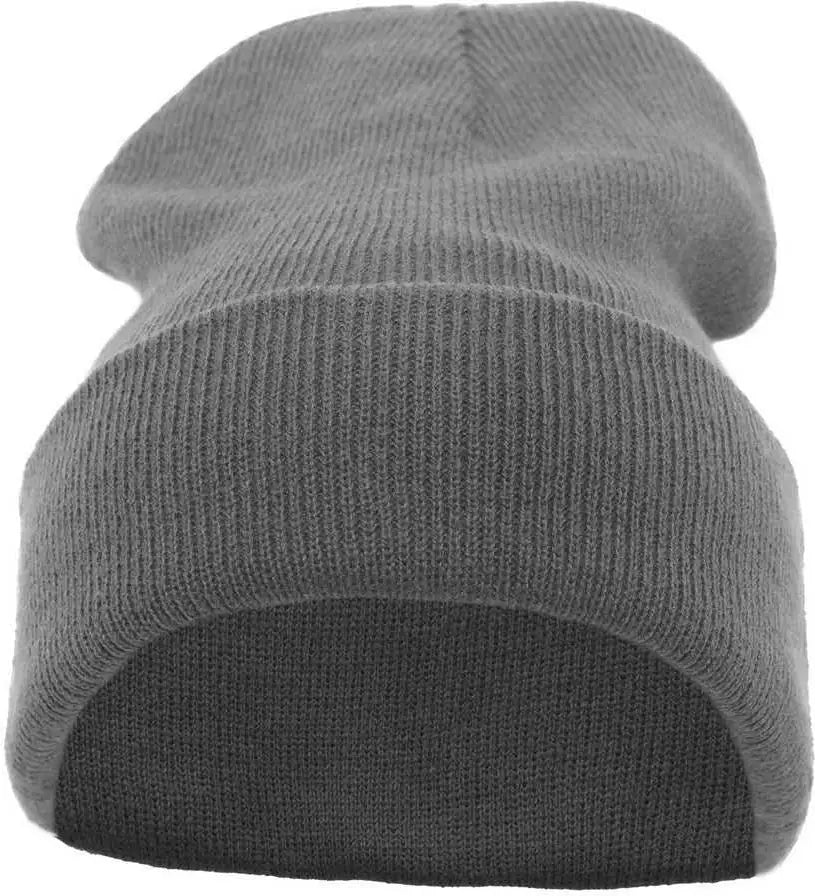 Pacific Headwear 621k Knit Cuff Beanie - Graphite