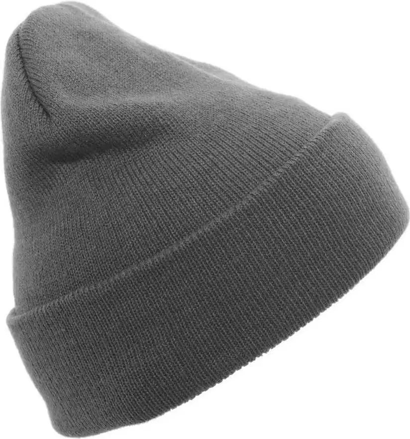 Pacific Headwear 621k Knit Cuff Beanie - Graphite