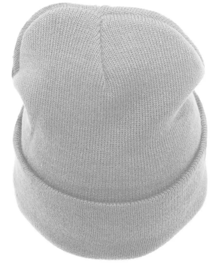Pacific Headwear 621k Knit Cuff Beanie - Silver