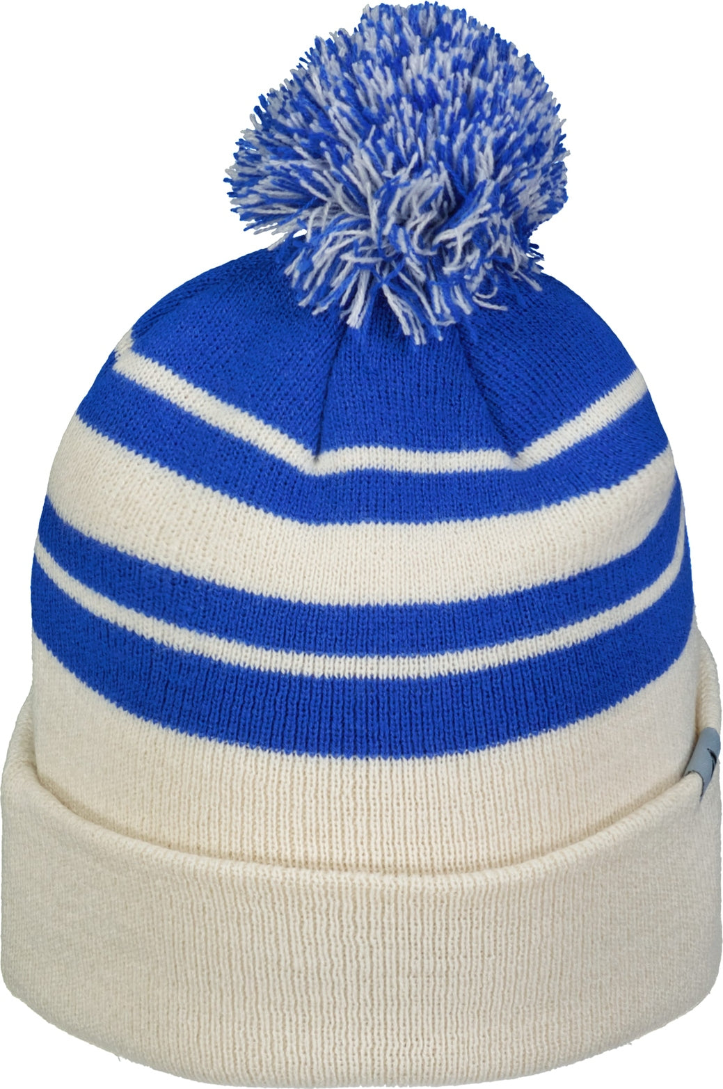 Pacific Headwear 641k Knit Fold Over Pom-pom Beanie - Oat Royal - Os