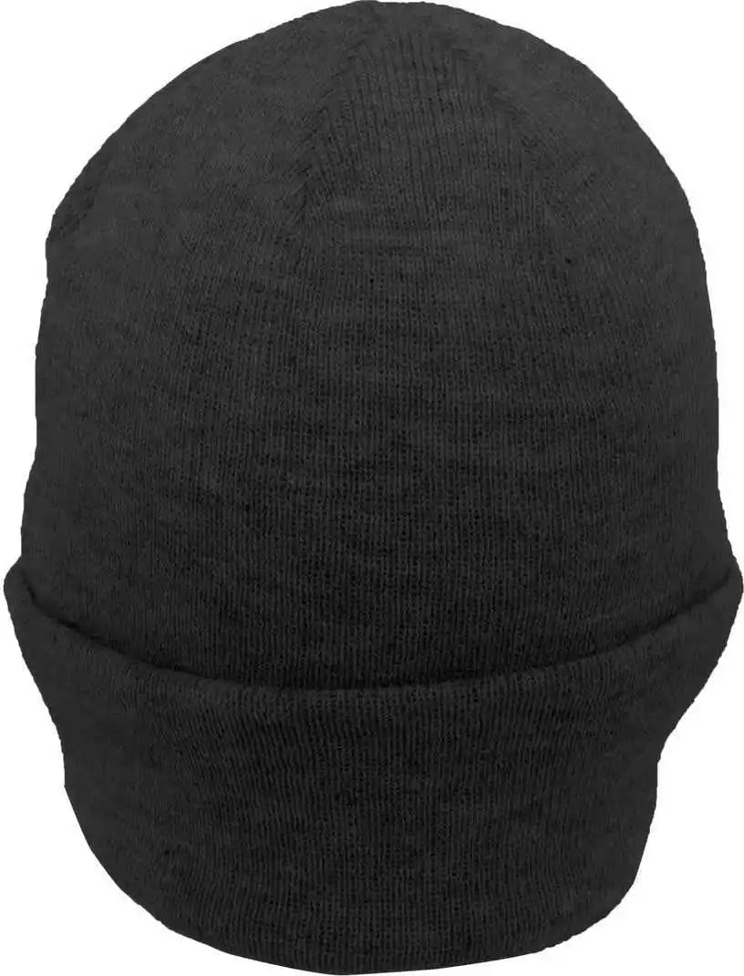 Pacific Headwear 650k Premium Cuff Beanie Black / 7’’ 7 7/8’’