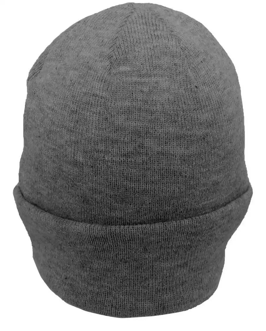 Pacific Headwear 650k Premium Cuff Beanie Dark Heather Gray / 7’’ 7 7/8’’
