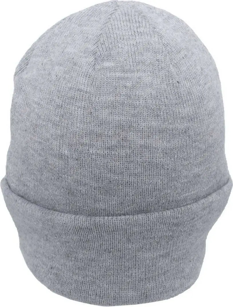Pacific Headwear 650k Premium Cuff Beanie - Light Heather - Gray / 7’’ - 7 7/8’’