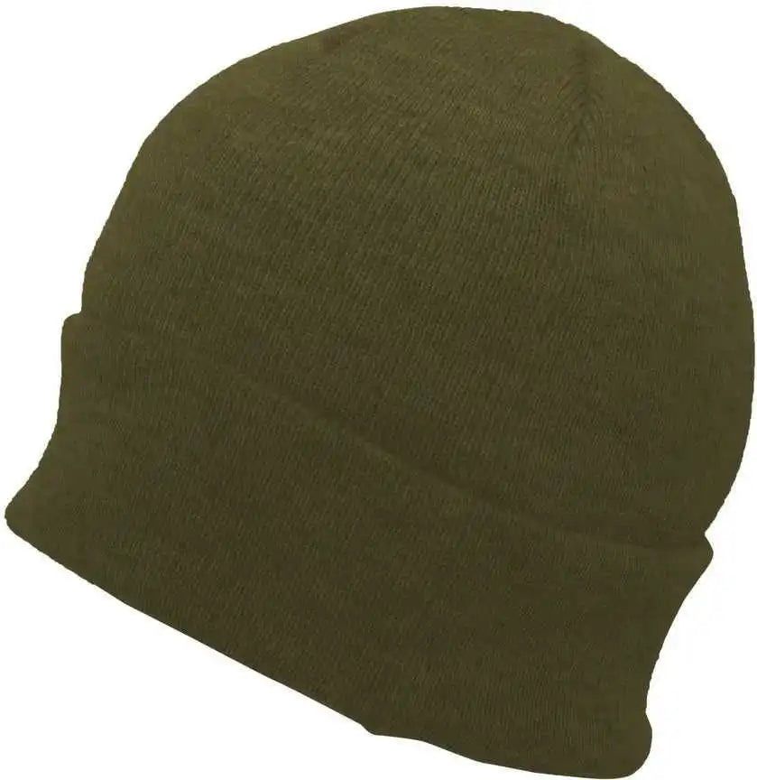 Pacific Headwear 650k Premium Cuff Beanie - Loden - Brown / 7’’ - 7 7/8’’