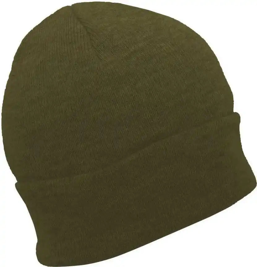 Pacific Headwear 650k Premium Cuff Beanie - Loden - Brown / 7’’ - 7 7/8’’