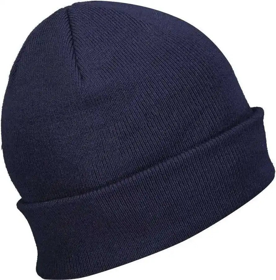Pacific Headwear 650k Premium Cuff Beanie Navy / one Size Fits Most