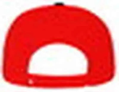 Pacific Headwear 705w Pro-wool Hook-and-loop Cap - Red Black - 7’’ - 7 7/8’’