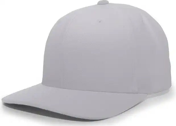 Pacific Headwear 705w Pro-wool Hook-and-loop Cap - Silver - Light Gray / 6 1/2’’ - 7’’
