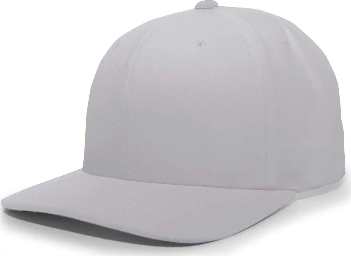 Pacific Headwear 705w Pro-wool Hook-and-loop Cap - Silver - Light Gray / 6 1/2’’ - 7’’