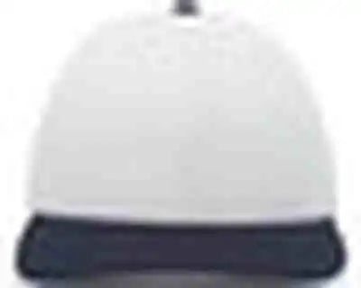 Pacific Headwear 705w Pro-wool Hook-and-loop Cap - White Navy - 7’’ - 7 7/8’’