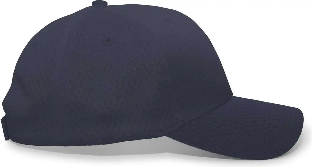 Pacific Headwear 805m Coolport Mesh Hook and Loop Cap Navy