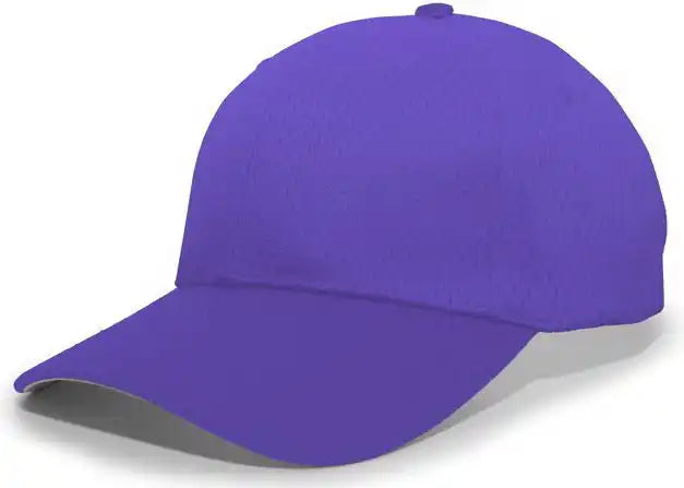 Pacific Headwear 805m Coolport Mesh Hook-and-loop Cap - Purple - 6 1/2’’ - 7’’