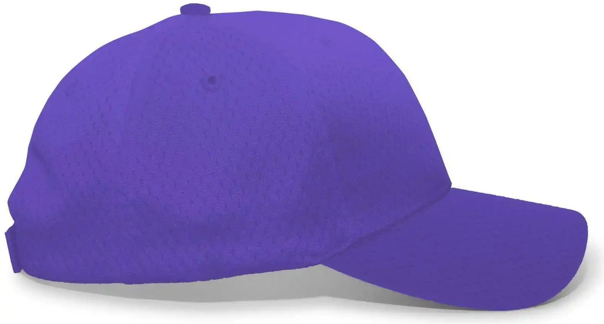 Pacific Headwear 805m Coolport Mesh Hook-and-loop Cap - Purple