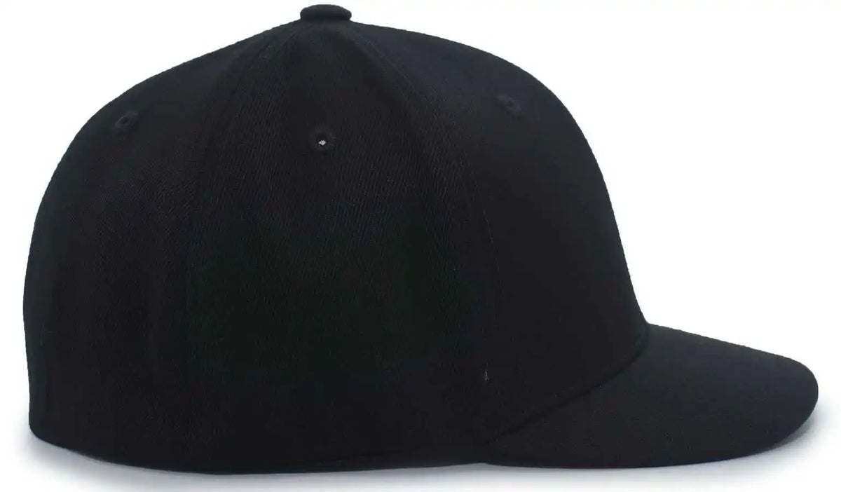 Pacific Headwear 855u Pro-wool Combo Cap Flexfit - Black