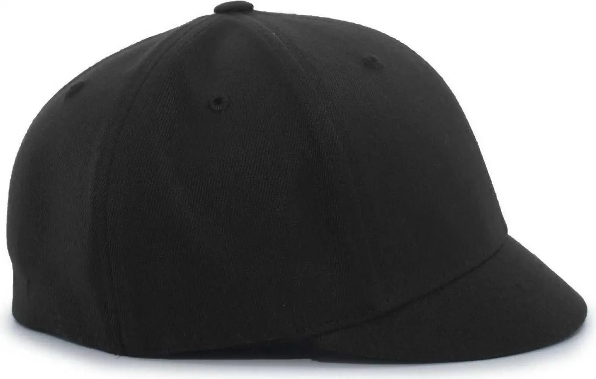 Pacific Headwear 875u Pro-wool Plate Cap Flexfit - Black - 6 7/8’’ - 7 3/8’’