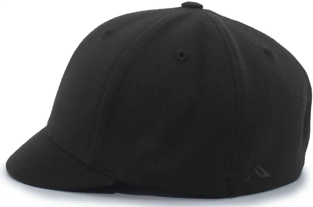 Pacific Headwear 875u Pro-wool Plate Cap Flexfit - Black