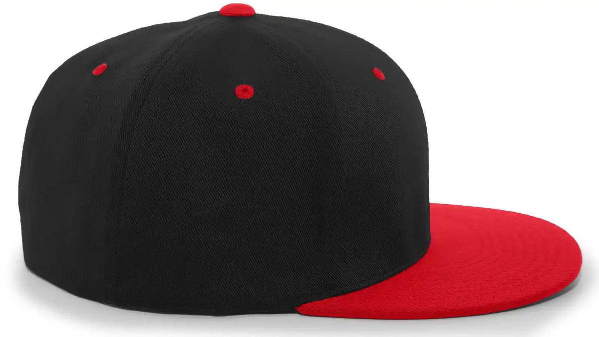 Pacific Headwear 8d5 A/c Performance D-series Flexfit Cap - Black Red