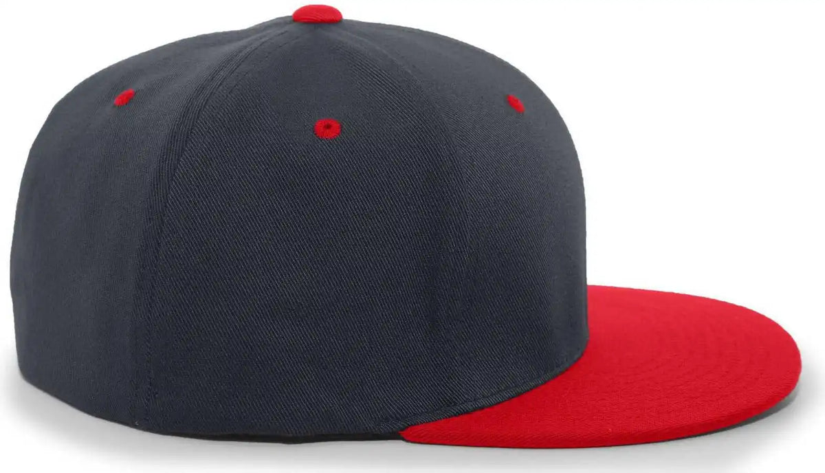Pacific Headwear 8d5 A/c Performance D-series Flexfit Cap - Navy Red