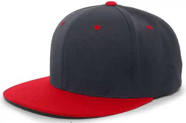 Pacific Headwear 8d5 A/c Performance D-series Flexfit Cap - Navy Red
