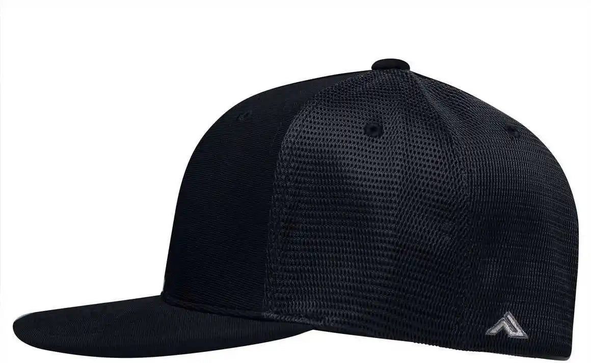Pacific Headwear Es341 Premium M2 Performance Trucker Flexfit Cap Navy