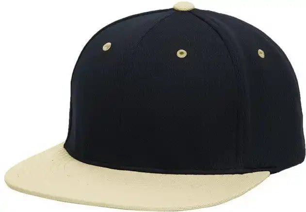 Pacific Headwear Es342 Premium M2 Performance Trucker Flexfit Cap Navy Vegas Gold